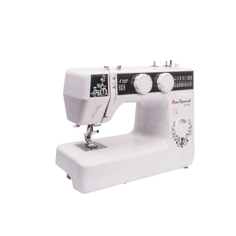 Máquina Costura Doméstica Ss-989 110V Mecânica Preta - Sun Special