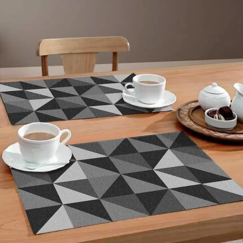 Jogo Americano Ykio 4 Peças 30x40 Base Emborrachada