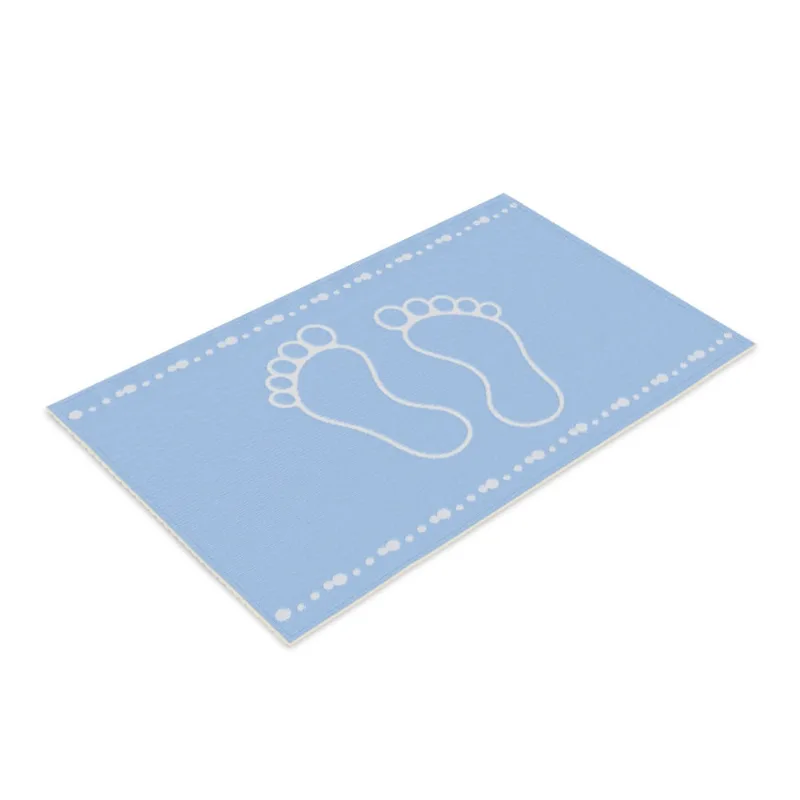 Tapete de Banheiro Veludo Feet 60x45 Antiderrapante