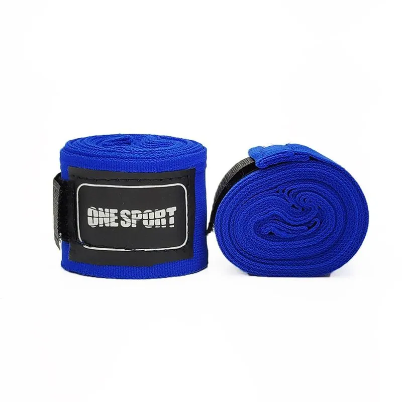 Bandagem Boxe Elastica One Sport 2,5 M - Azul