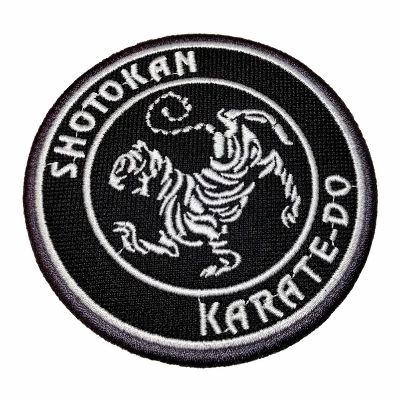 Karate Shotokan Patch Bordado Para Roupa Kimono Arte Marcial