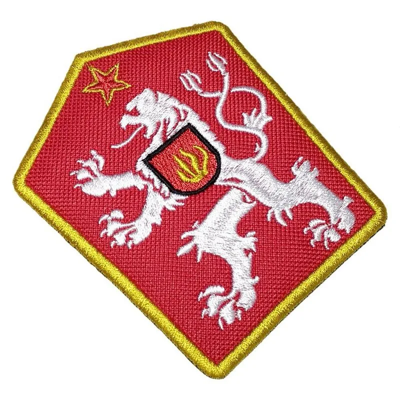 Brasão Checoslováquia Antigo Escudo Futebol Patch Bordado