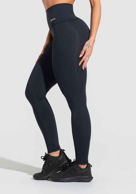 Legging Fitness Feminina Preto Cintura Alta Básica Dlk PRETO / G