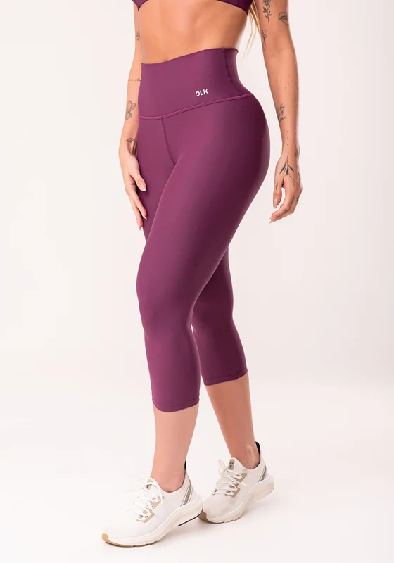 Calça Corsário Vinho Cintura Alta Básica Dlk VINHO / GG