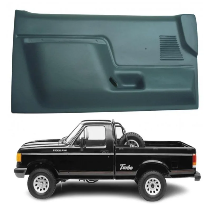 Forro De Porta Dianteira F-1000 93-97 Eletrico/ Manual Cinza