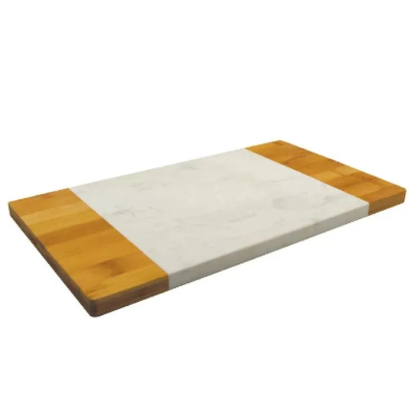 Tábua Para Frios Retangular Em Bambu 35cm Oikos