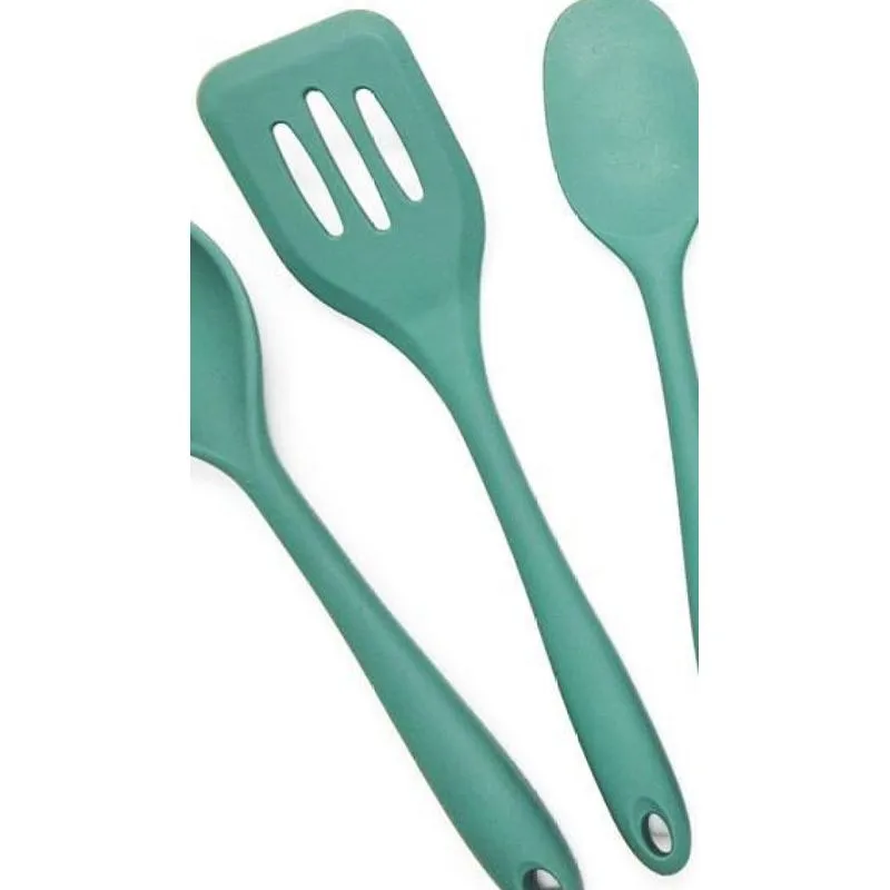 Conjunto De Utensílios Para Cozinha 6 Pçs Verde Sálvia Oikos