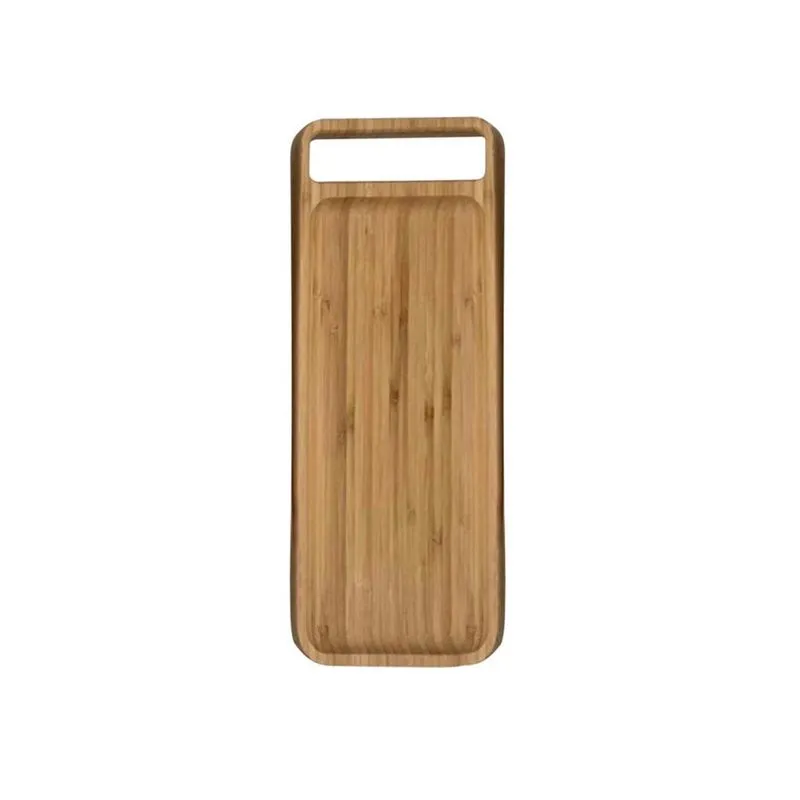 Bandeja Retangular Em Bambu 35Cm - Oikos U Natural Unica