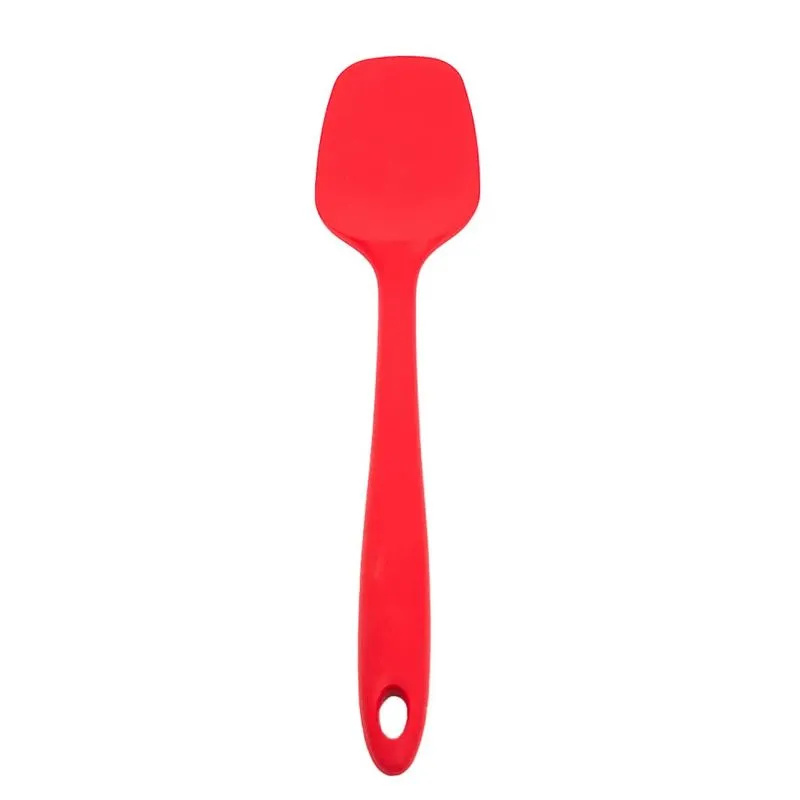 Espátula de Silicone Quadrada 26,8cm Vermelha - Mozcada