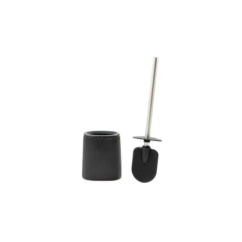 Escova Sanitaria Privada Vaso Banheiro Silicone E Cerâmica