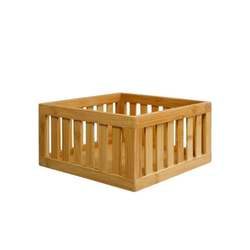 Cesto Ripado Oikos de Bambu 24cm