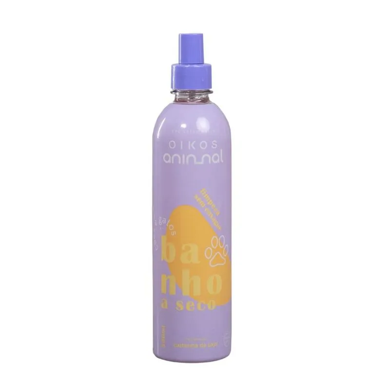 Banho A Seco Para Cães E Gatos 500ml - Oikos Animal