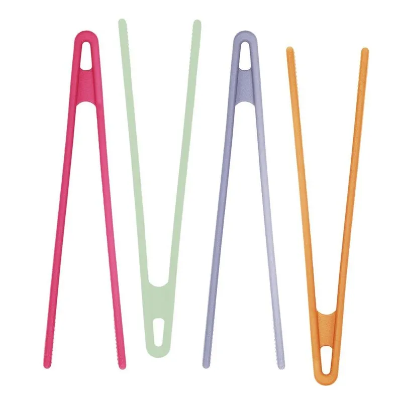 Pegador De Salada De Silicone Pequeno - Mozcada U Rosa Unica