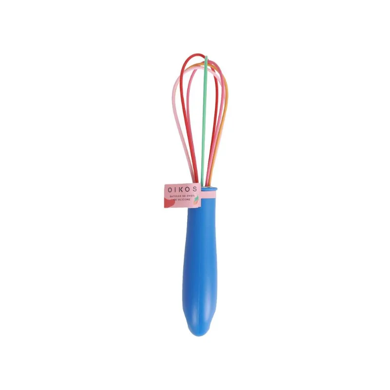 Batedor De Ovos De Silicone Multicor - Oikos