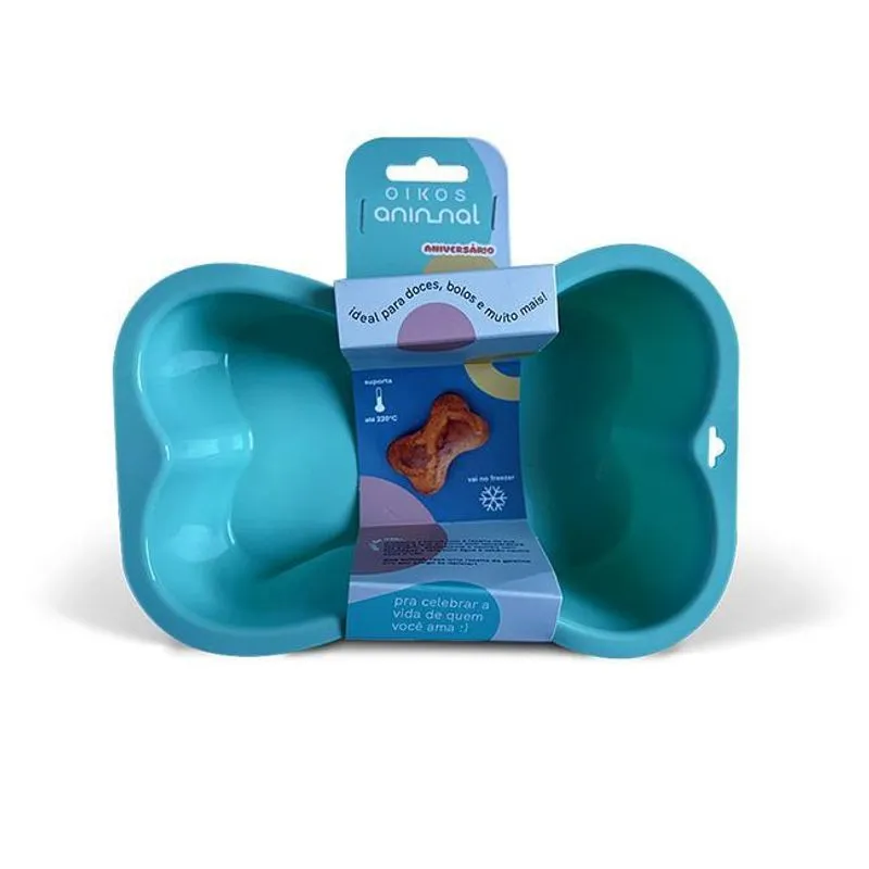 Forma Silicone De Bolo Formato Osso - Cachorros, Cães, Gatos