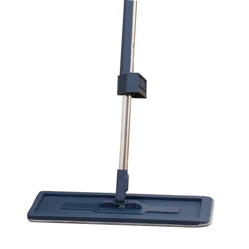 Mop Flat Prensa Com Esfregão De Microfibra Limpeza Lava E Seca - Tud