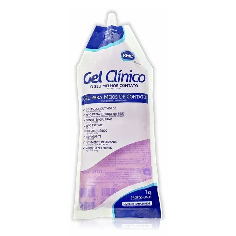 Bag Clinico Contato Condutor Ultrassom Rosa Rmc 1kg