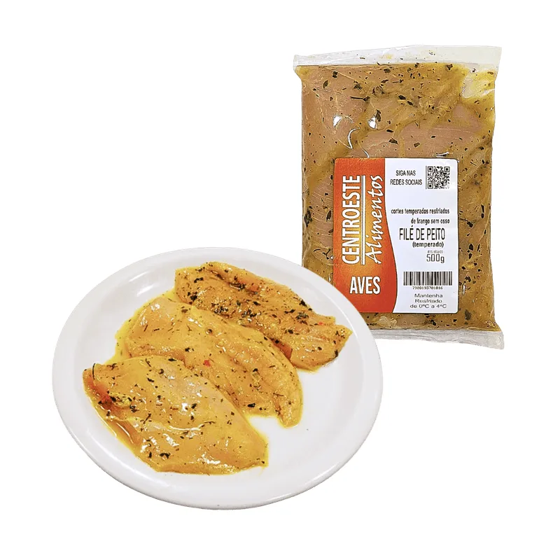 Filé De Peito Temperado Centroeste