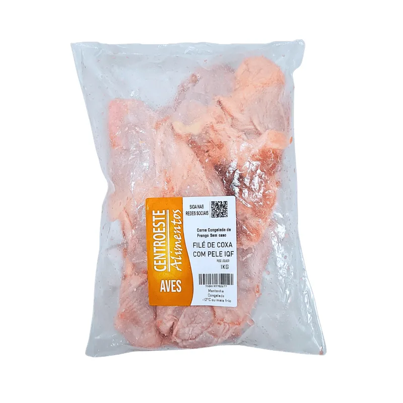 Filé De Coxa De Frango Com Pele Centroeste