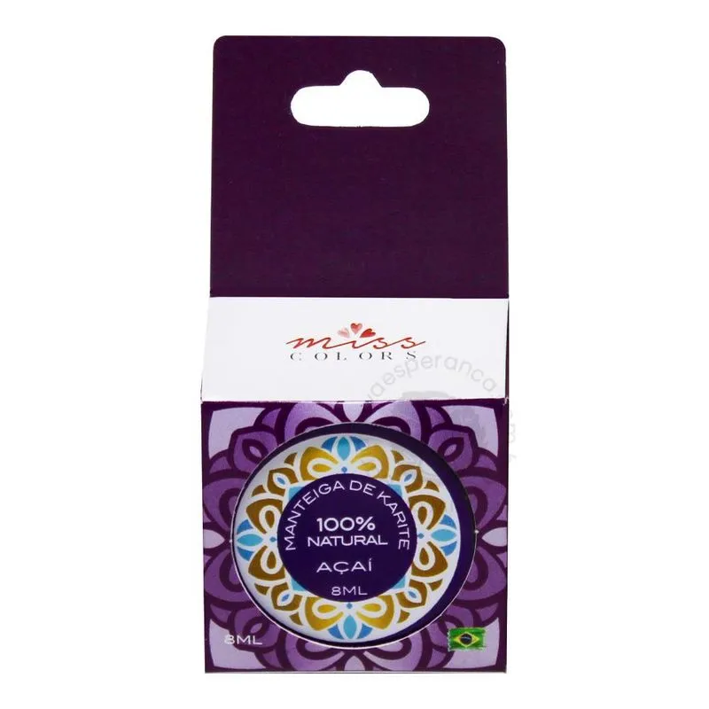 CERA PARA UNHAS E CUTÍCULAS AÇAÍ COM 8 ML