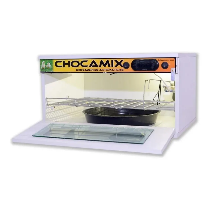 Chocadeira 80 Ovos 100% Automática Com Ovoscópio 110volts