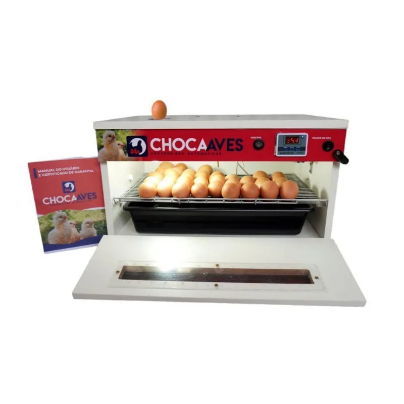 Chocadeira 100% Automática, 60 Ovos Com Ovoscópio, 220 Volts