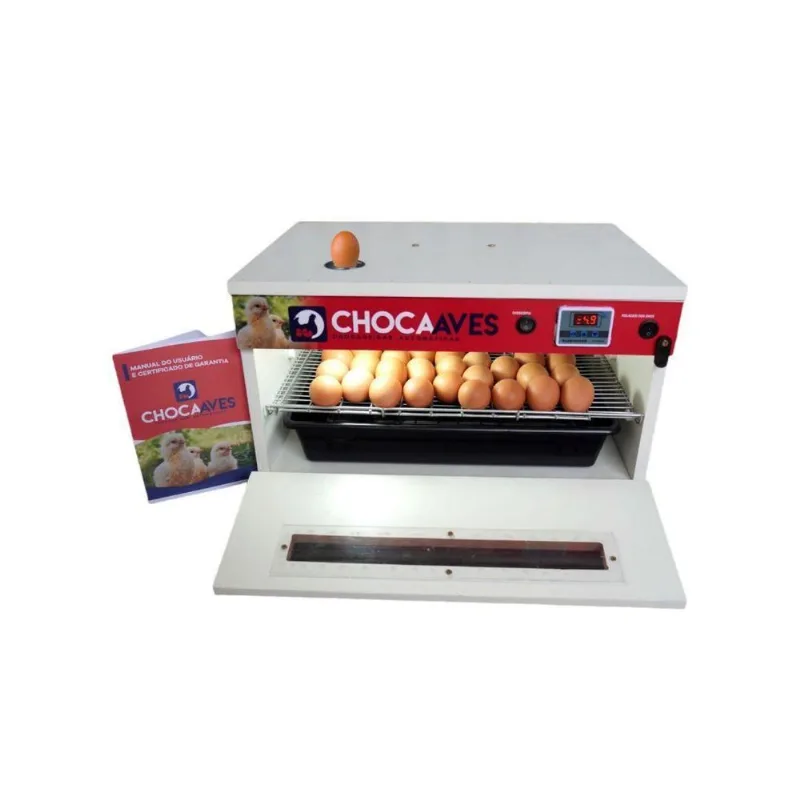 Chocadeira 100% Automática, 70 Ovos Com Ovoscópio 220 Volts