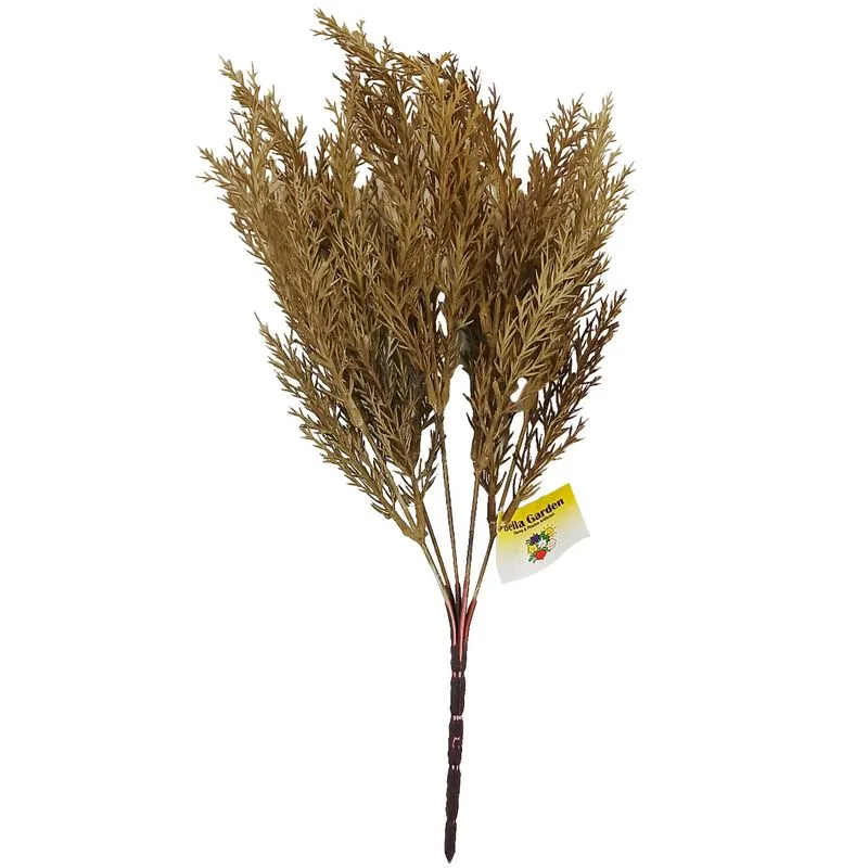 Buquê Capim Seco Artificial 38cm em Plástico Bella Garden