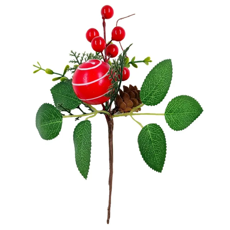 Pick Natalino 22cm em Plástico Bella Garden Pick Espirito Santo 42cm em Plástico Bella Garden