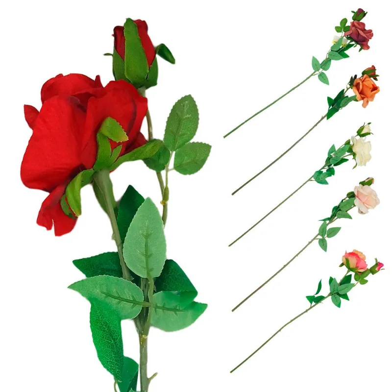 Haste Rosa Outono 64cm em Plástico Bella Garden-Cores Sortidas