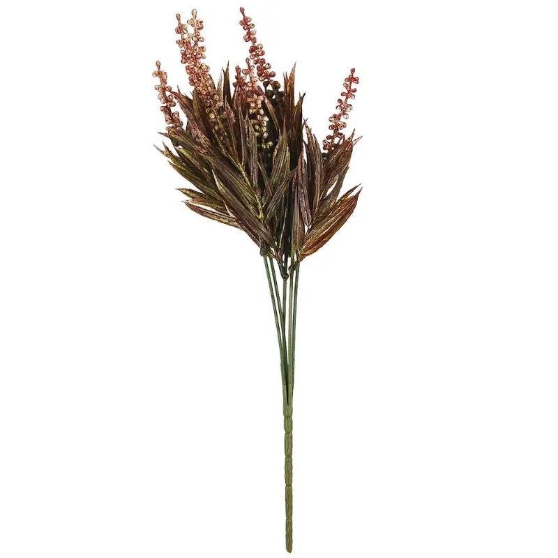 Buquê Capim de Lavanda Artificial 35cm em Plástico Bella Garden-Modelo 1