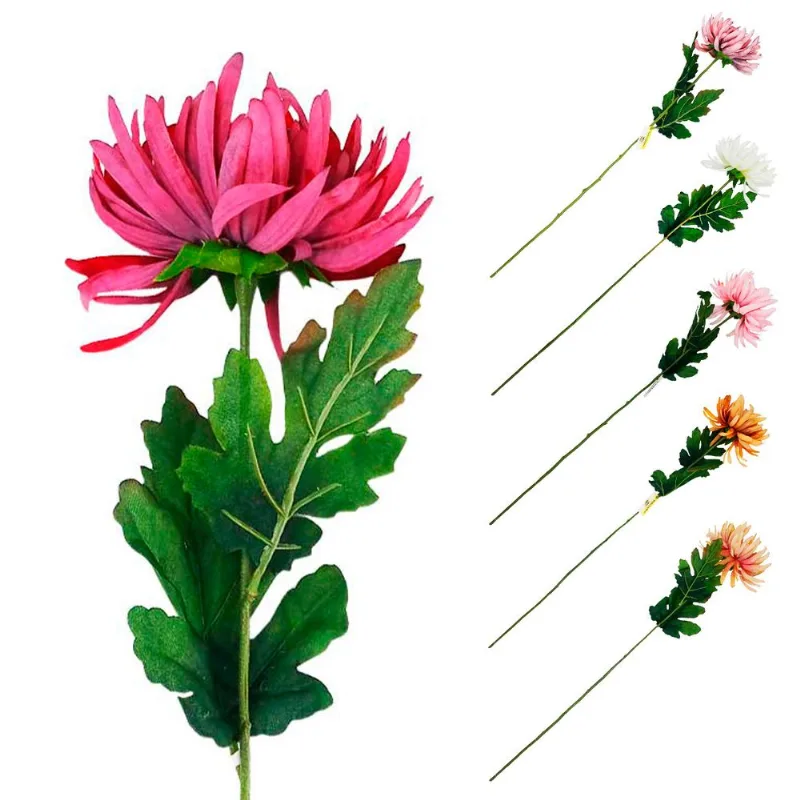 Haste Dalia Artificial 70cm em Plástico Bella Garden- Cores Sortidas