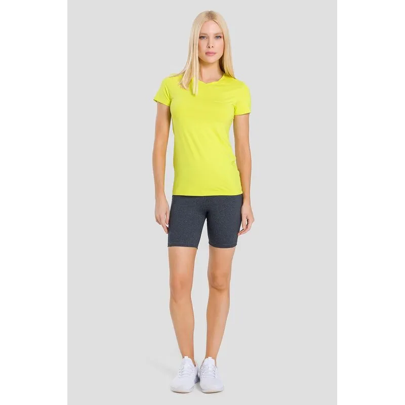 SHORTS INTERMEDIÁRIO HIGH COMPRESSION - ESSENTIALS 25 - MESCLA PRETO G