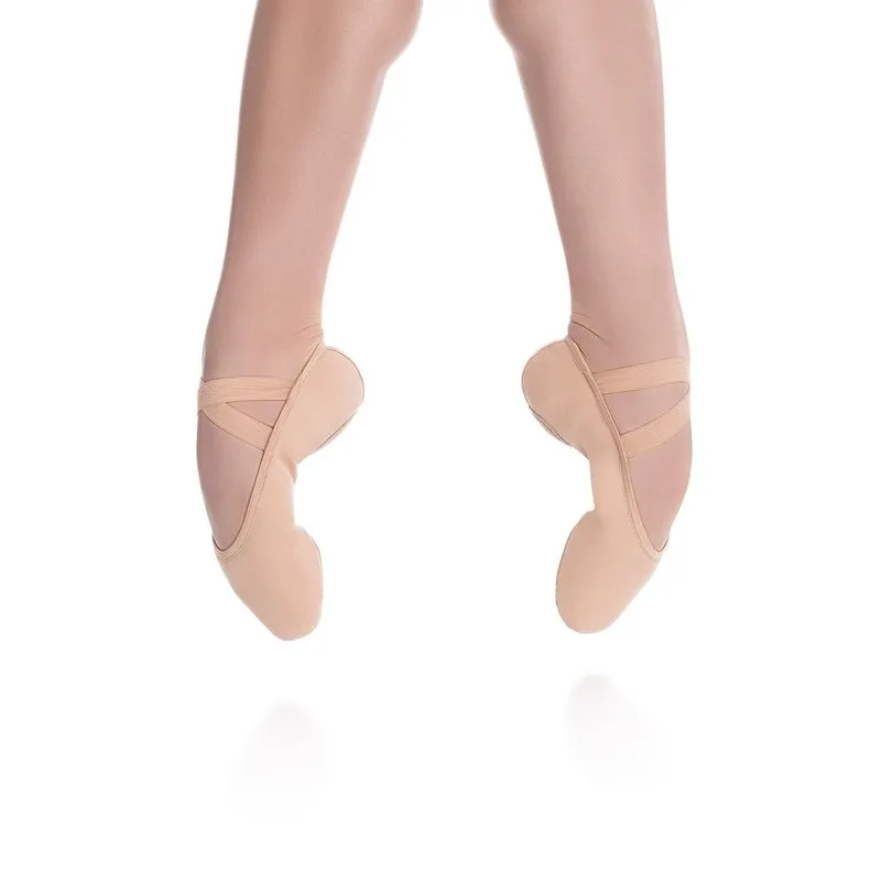 SD120VG - Areia - C - Sapatilha de Meia-Ponta em Stretch Vegana 38½-39