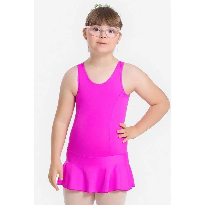 COLLANT C/ SAIA LARA INFANTIL - CLASSIC 26/27 (TAM. 2-4-6) PINK 4