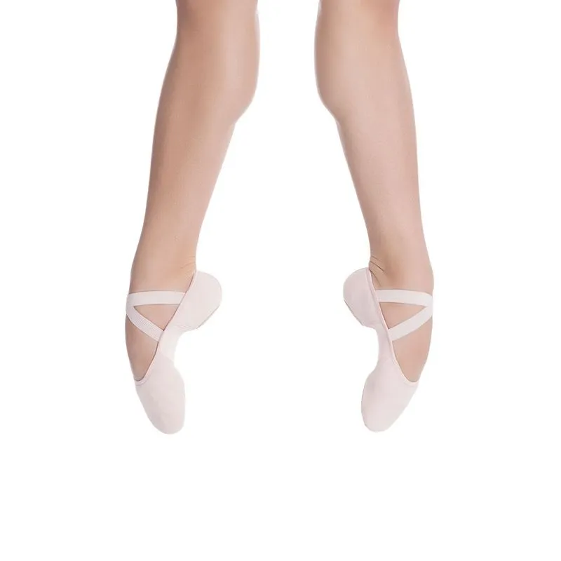 SAPATILHA DE MEIA-PONTA EM STRETCH BELLAMY - SD122 - ROSA BB - B 4 L