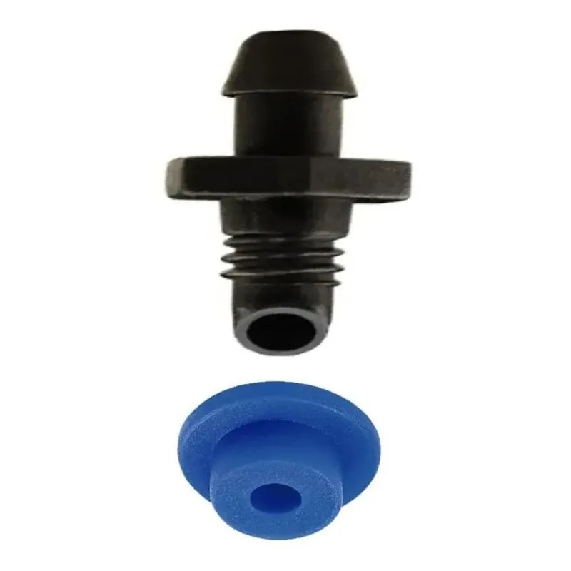 Conector Ad-1 Microtubo 4x7mm + Chulinha 25 Unidades Cor Pre