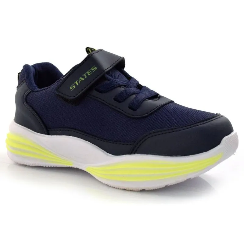 Tênis Infantil States Light Azul ST-184 34