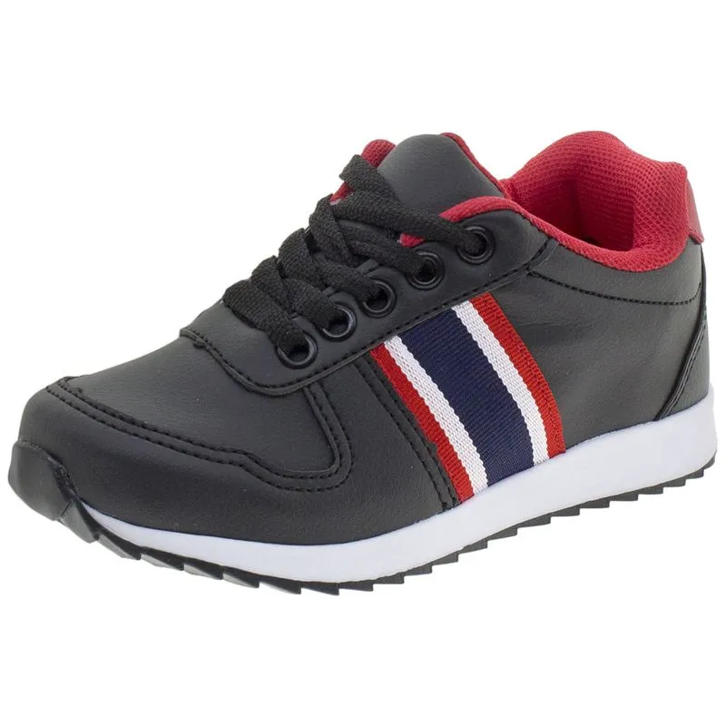 Tênis Infantil Masculino Botinho - 644EA PRETO 28
