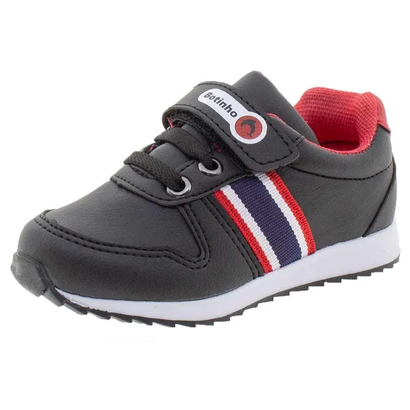 Tênis Infantil Masculino Botinho - 766 PRETO 21