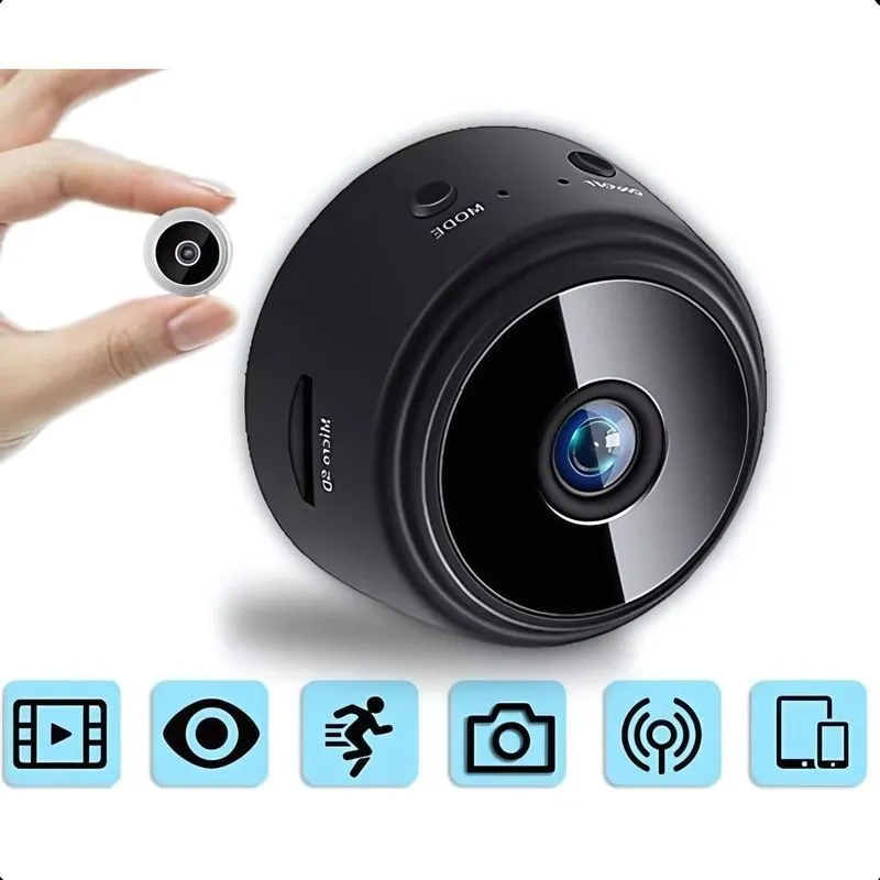 Mini Câmera De Segurança A9 Discreta Full Hd Profissional Pr