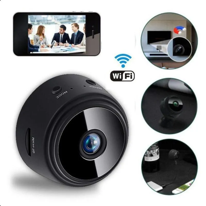 Mini Câmera De Segurança A9 Discreta Full Hd Profissional Pr