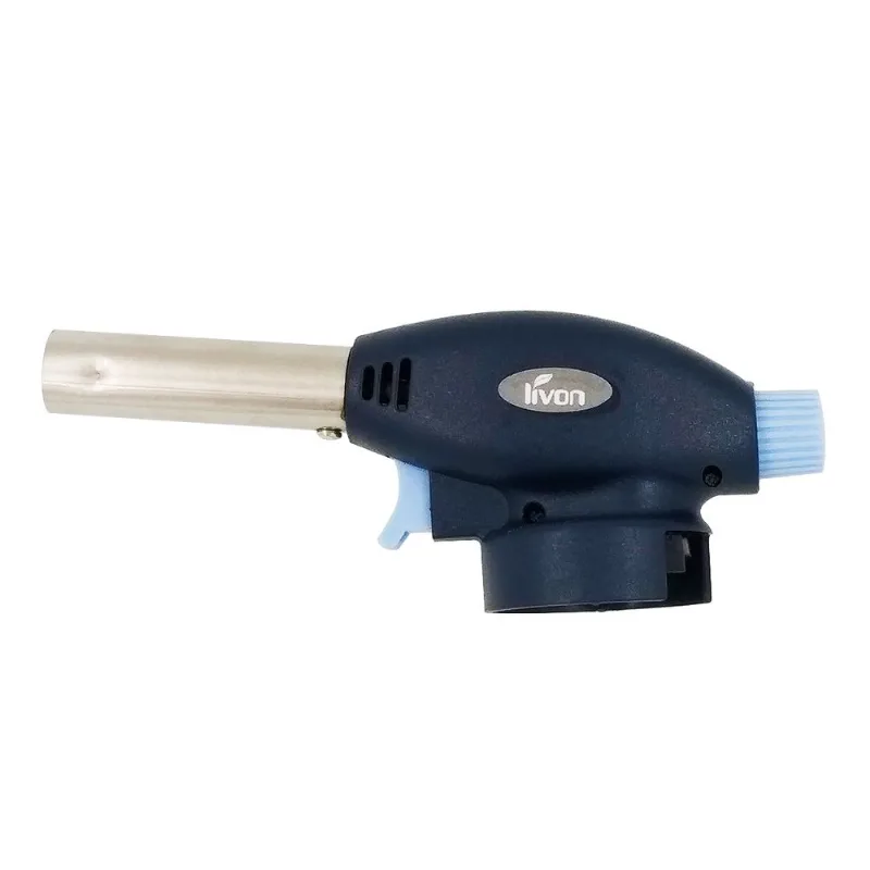 Maçarico 17x6cm em Aço Inox Livon