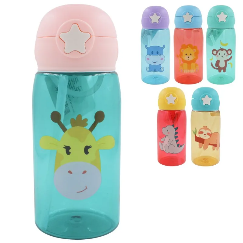 Garrafa Infantil Bichinhos 500ml em Plástico Livon