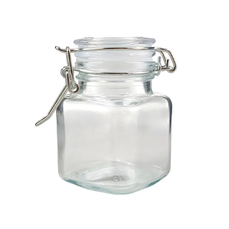 Pote Hermético C/ Trava 80ml em Vidro Livon