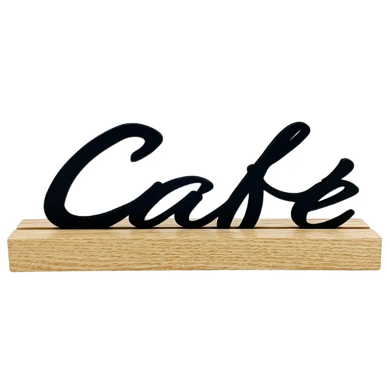Placa Café Decorativo 20cm em MDF Livon