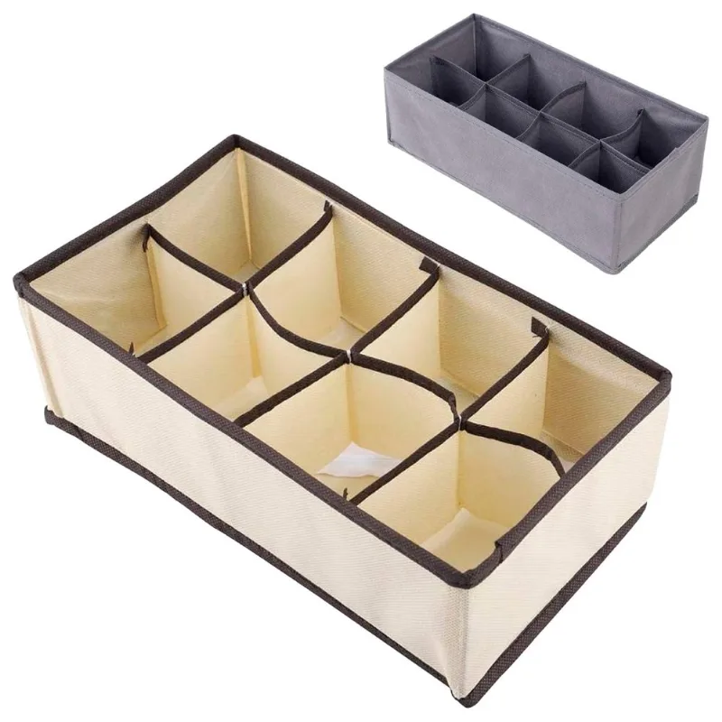 Organizador de Roupas C/ 8 Divisórias 32x16cm em Nylon Livon
