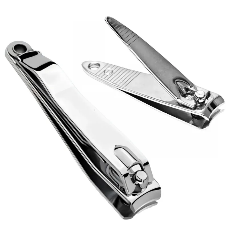 Kit Cortador de Unha 2 Peças em Aço Inox Livon