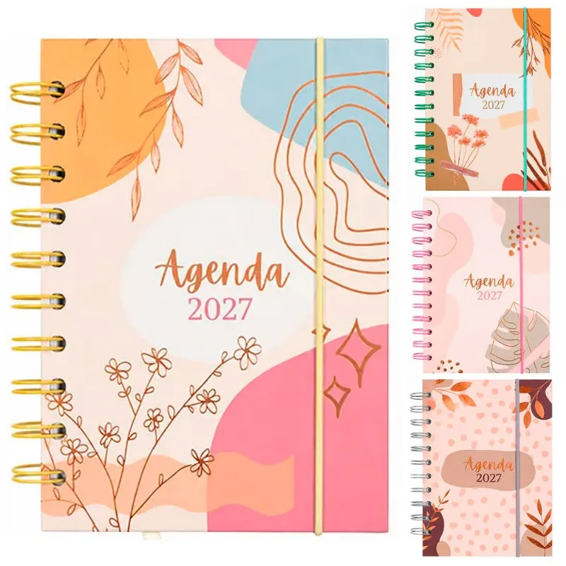 Agenda 2027 Botanics 15x10cm em Papel Livon
