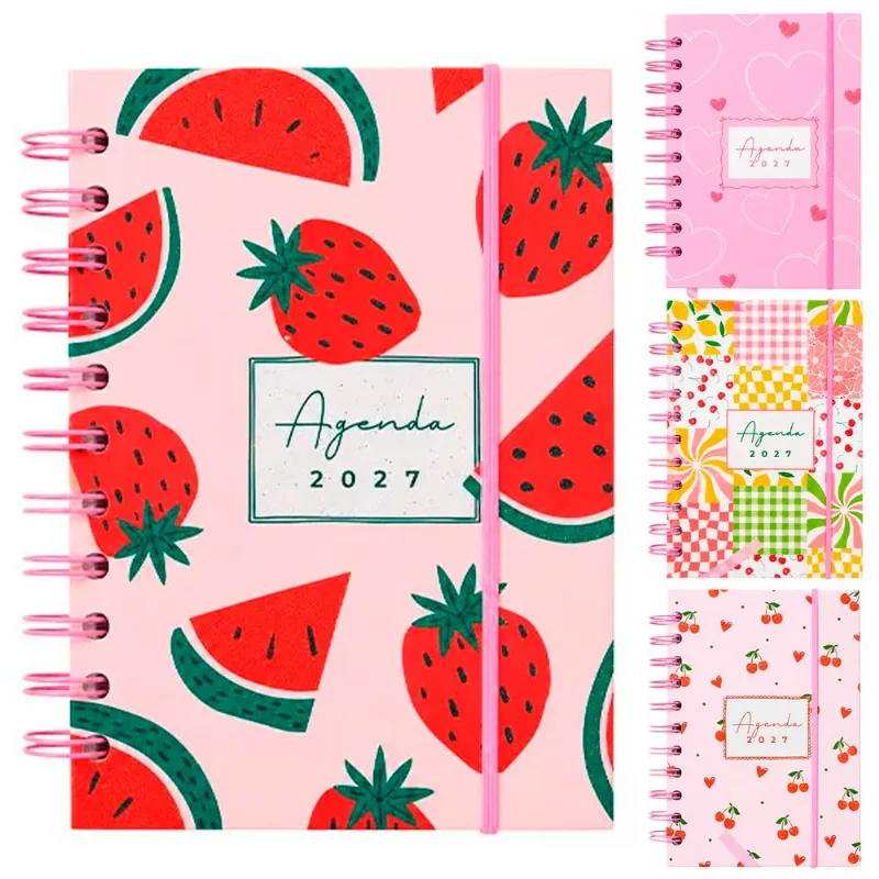 Agenda 2027 Feminina 15x10cm em Papel Livon
